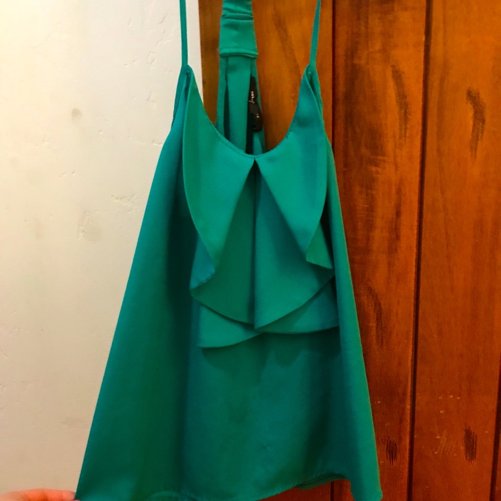Classy teal shirt